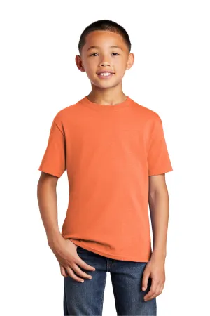 Port & Company Youth Core Short Sleeve Crewneck T-Shirt - Neon Orange  Buy the latest Clothing Port-Company