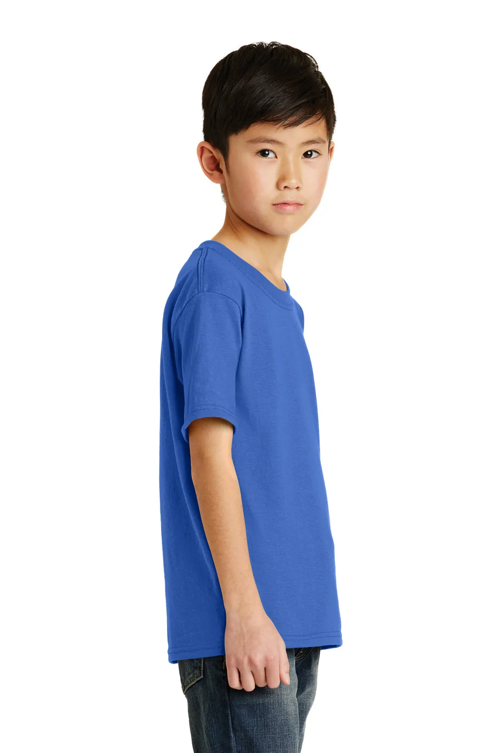 Port & Company Youth Core Short Sleeve Crewneck T-Shirt - Royal Blue  Buy the latest Clothing Port-Company