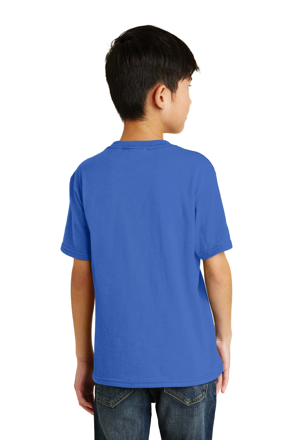 Port & Company Youth Core Short Sleeve Crewneck T-Shirt - Royal Blue  Buy the latest Clothing Port-Company