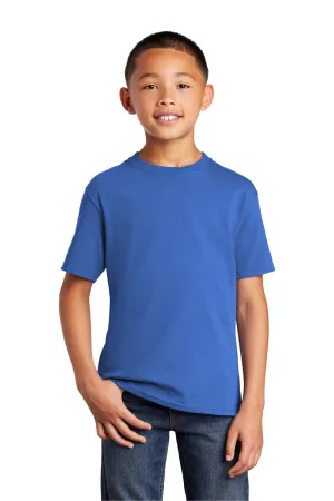 Port & Company Youth Core Short Sleeve Crewneck T-Shirt - Royal Blue  Buy the latest Clothing Port-Company