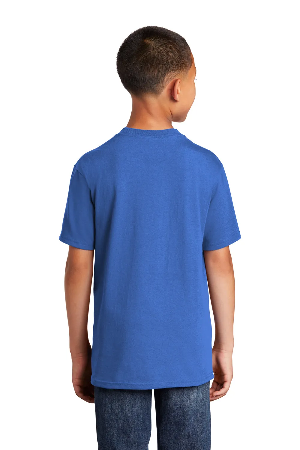 Port & Company Youth Core Short Sleeve Crewneck T-Shirt - Royal Blue  Buy the latest Clothing Port-Company