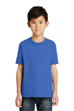 Port & Company Youth Core Short Sleeve Crewneck T-Shirt - Royal Blue  Buy the latest Clothing Port-Company