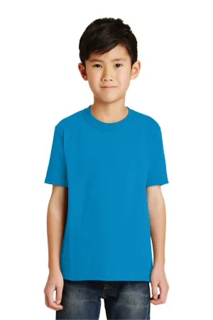 Port & Company Youth Core Short Sleeve Crewneck T-Shirt - Sapphire Blue  Buy the latest Clothing Port-Company
