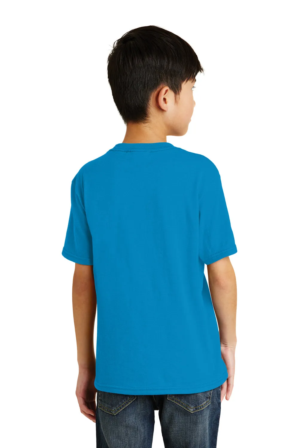 Port & Company Youth Core Short Sleeve Crewneck T-Shirt - Sapphire Blue  Buy the latest Clothing Port-Company