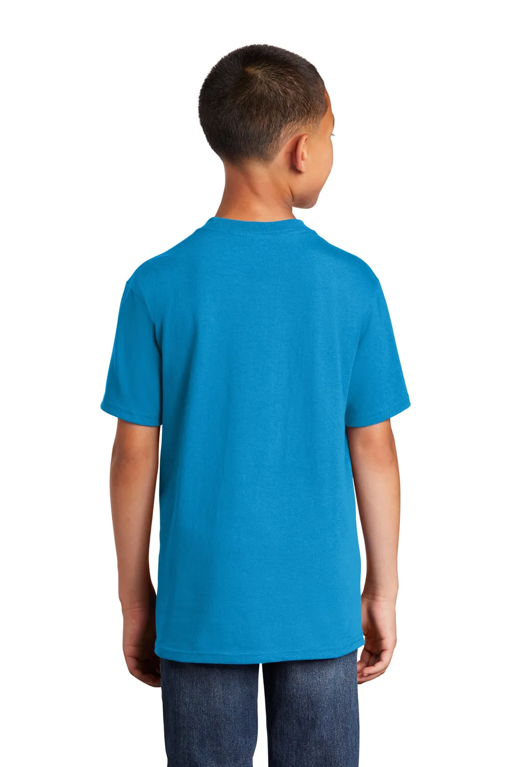 Port & Company Youth Core Short Sleeve Crewneck T-Shirt - Sapphire Blue  Buy the latest Clothing Port-Company