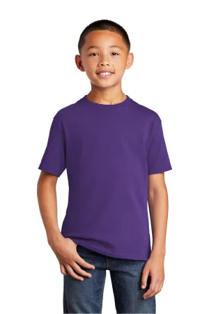 Port & Company Youth Core Short Sleeve Crewneck T-Shirt - Team Purple  Buy the latest Clothing Port-Company