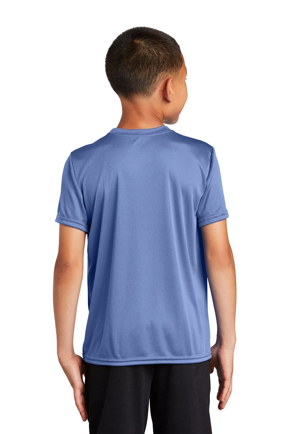 Port & Company Youth Dry Zone Performance Moisture Wicking Short Sleeve Crewneck T-Shirt - Carolina Blue  Buy the latest Clothing Port-Company
