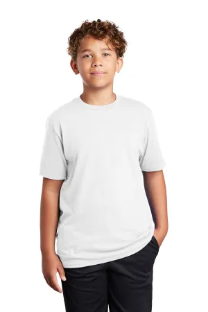 Port & Company Youth Dry Zone Performance Moisture Wicking Short Sleeve Crewneck T-Shirt - White  Buy the latest Clothing Port-Company