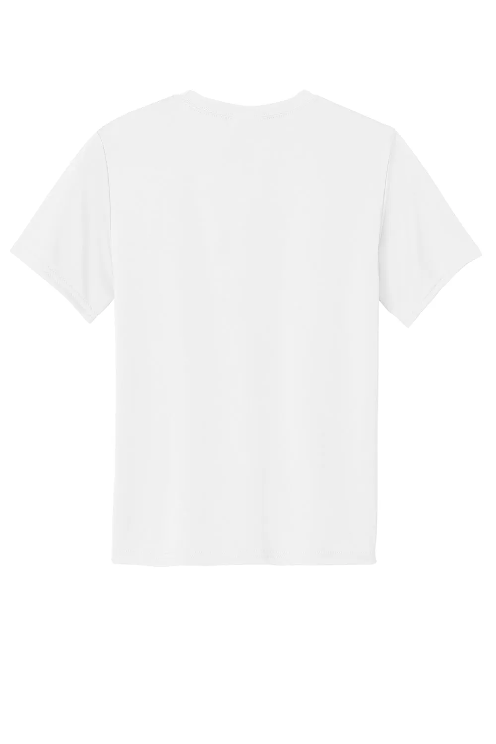 Port & Company Youth Dry Zone Performance Moisture Wicking Short Sleeve Crewneck T-Shirt - White  Buy the latest Clothing Port-Company