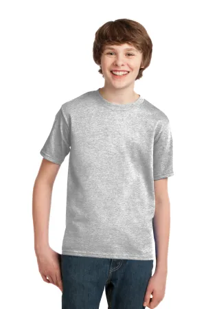 Port & Company Youth Essential Short Sleeve Crewneck T-Shirt - Ash Grey  Buy the latest Clothing Port-Company
