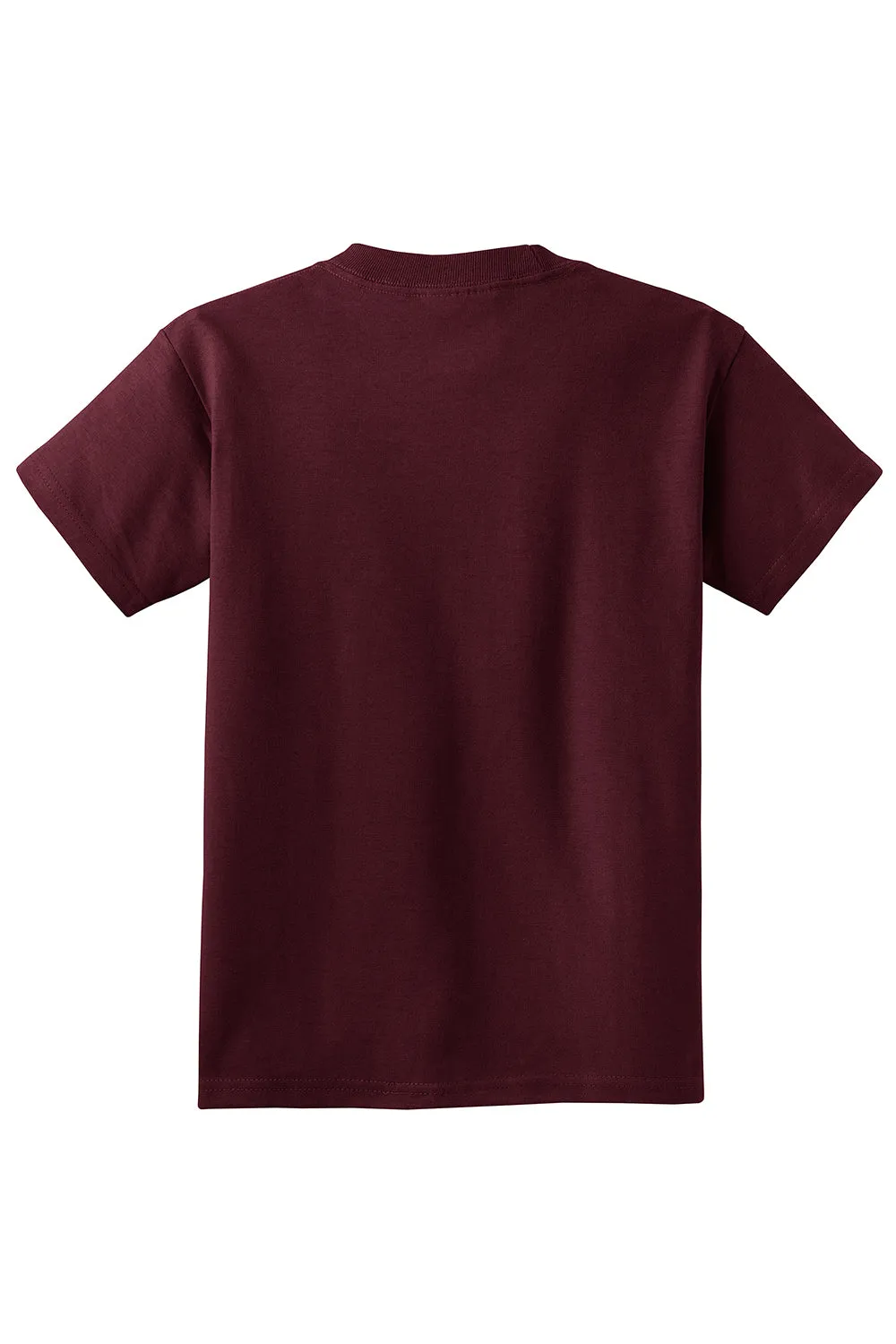 Port & Company Youth Essential Short Sleeve Crewneck T-Shirt - Athletic Maroon  Buy the latest Clothing Port-Company