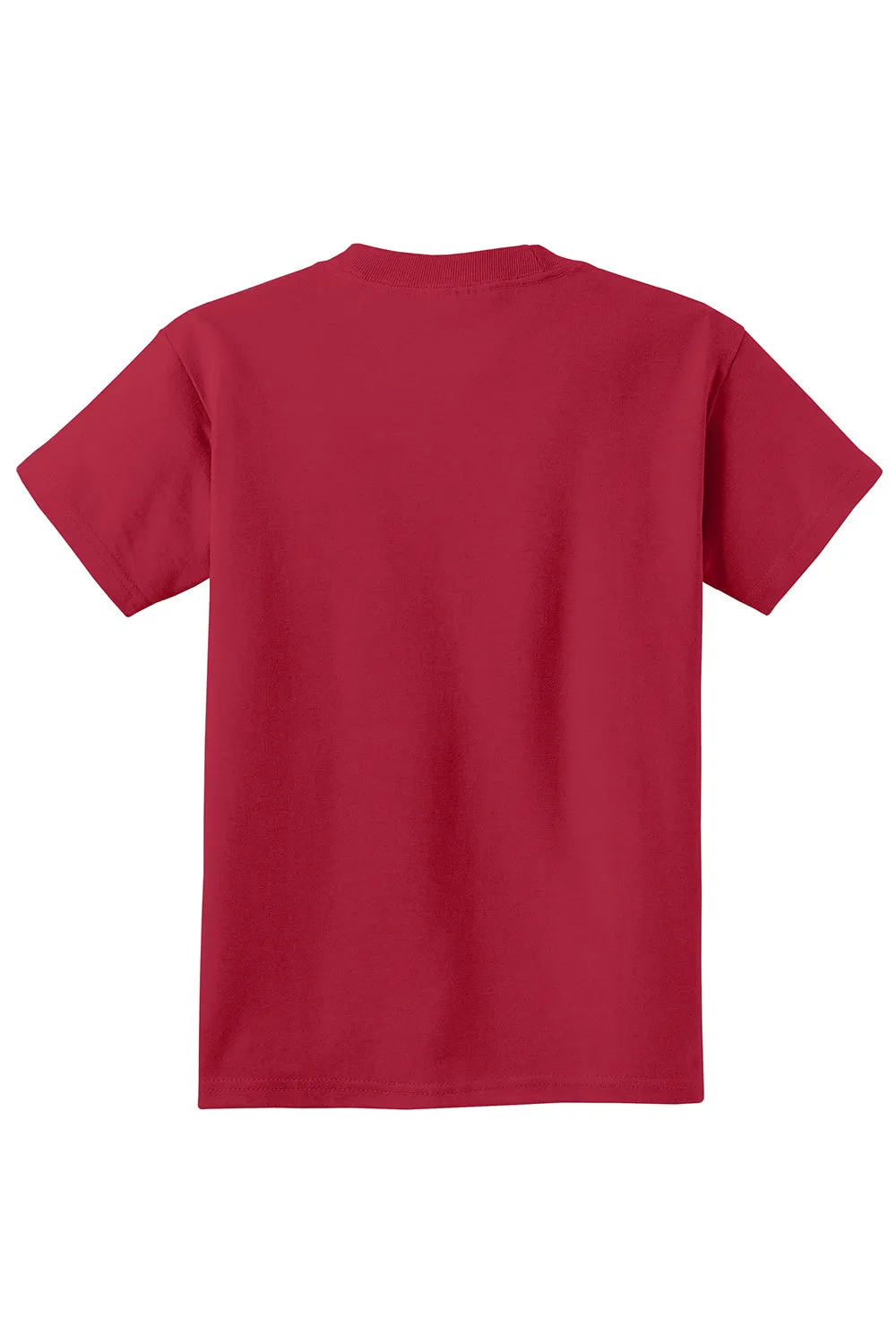 Port & Company Youth Essential Short Sleeve Crewneck T-Shirt - Red  Buy the latest Clothing Port-Company