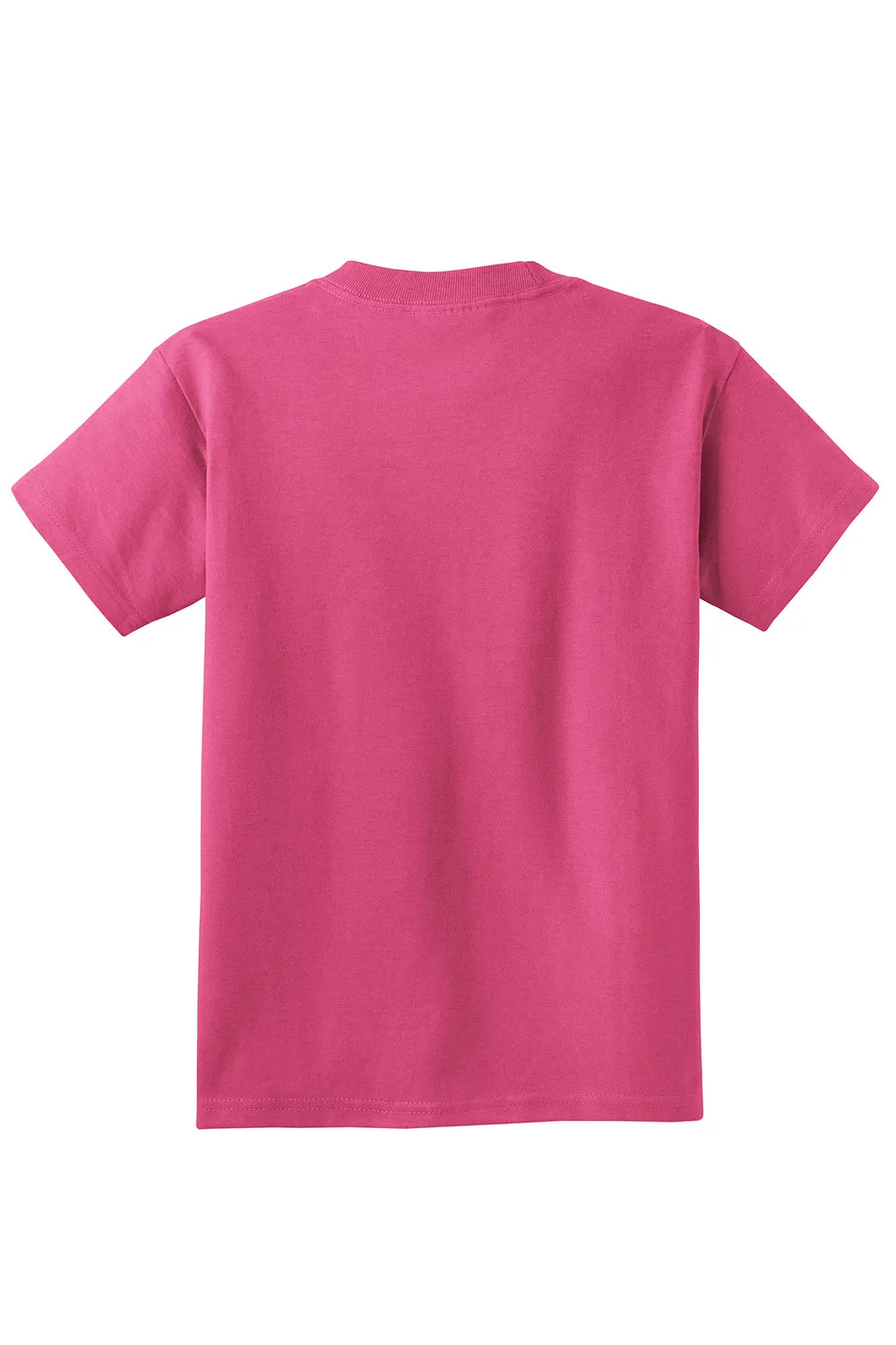 Port & Company Youth Essential Short Sleeve Crewneck T-Shirt - Sangria Pink  Buy the latest Clothing Port-Company