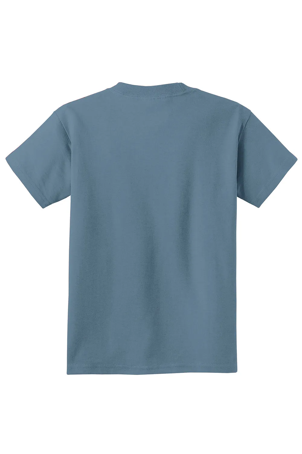 Port & Company Youth Essential Short Sleeve Crewneck T-Shirt - Stonewashed Blue  Buy the latest Clothing Port-Company