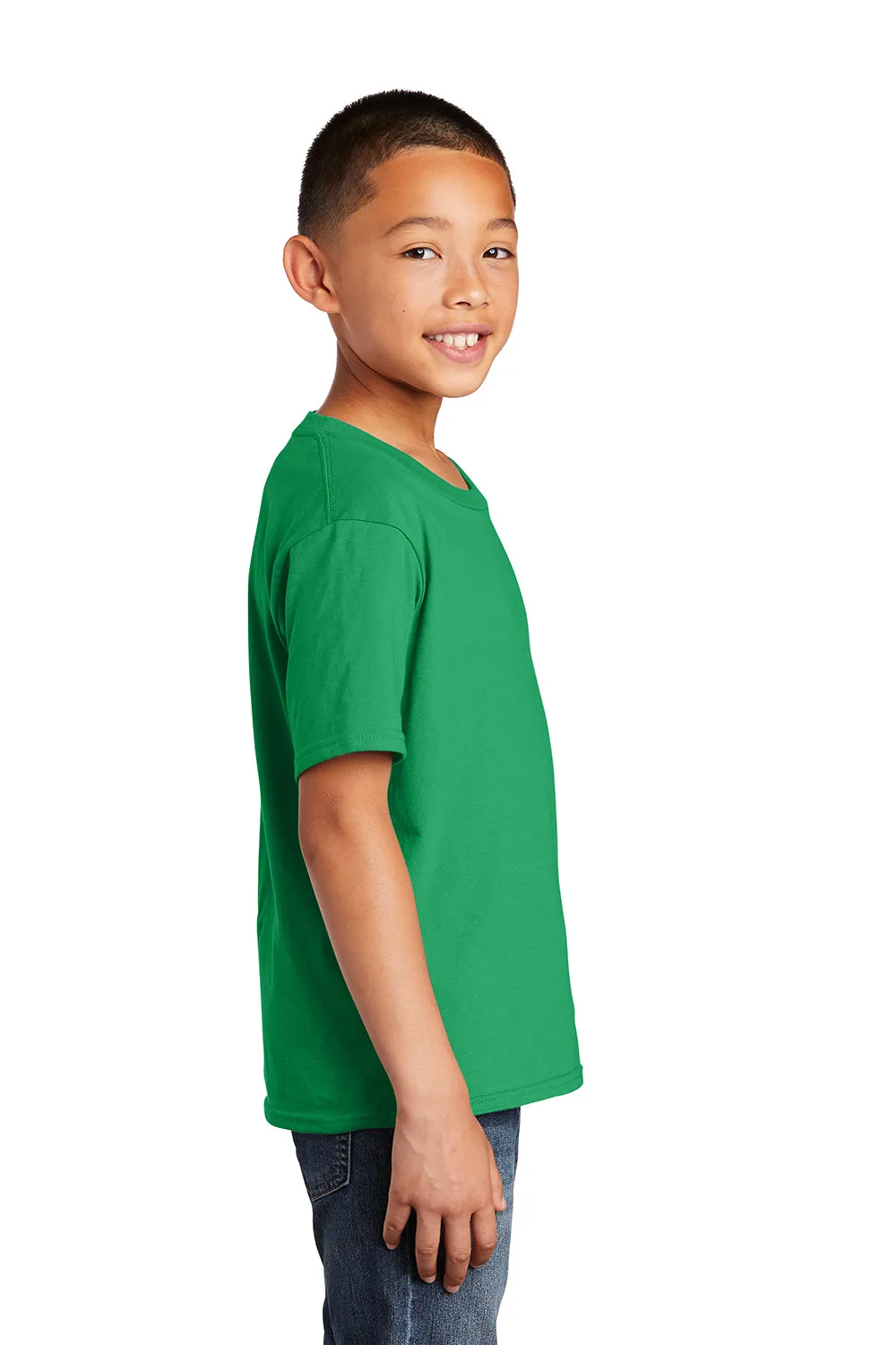 Port & Company Youth Fan Favorite Short Sleeve Crewneck T-Shirt - Athletic Kelly Green  Buy the latest Clothing Port-Company