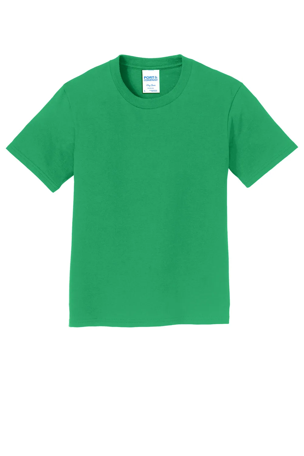 Port & Company Youth Fan Favorite Short Sleeve Crewneck T-Shirt - Athletic Kelly Green  Buy the latest Clothing Port-Company