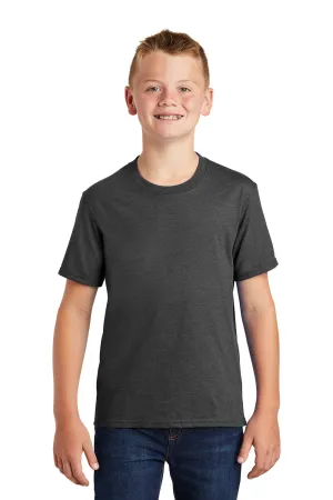 Port & Company Youth Fan Favorite Short Sleeve Crewneck T-Shirt - Heather Black  Buy the latest Clothing Port-Company