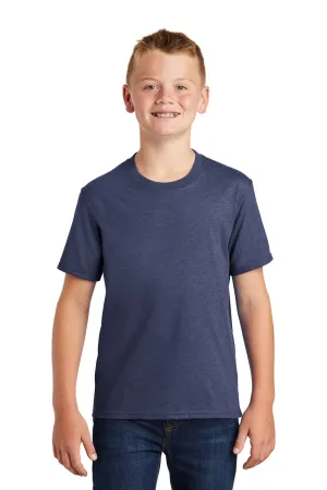 Port & Company Youth Fan Favorite Short Sleeve Crewneck T-Shirt - Heather Team Navy Blue  Buy the latest Clothing Port-Company