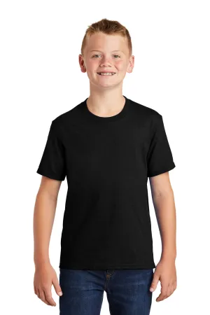 Port & Company Youth Fan Favorite Short Sleeve Crewneck T-Shirt - Jet Black  Buy the latest Clothing Port-Company