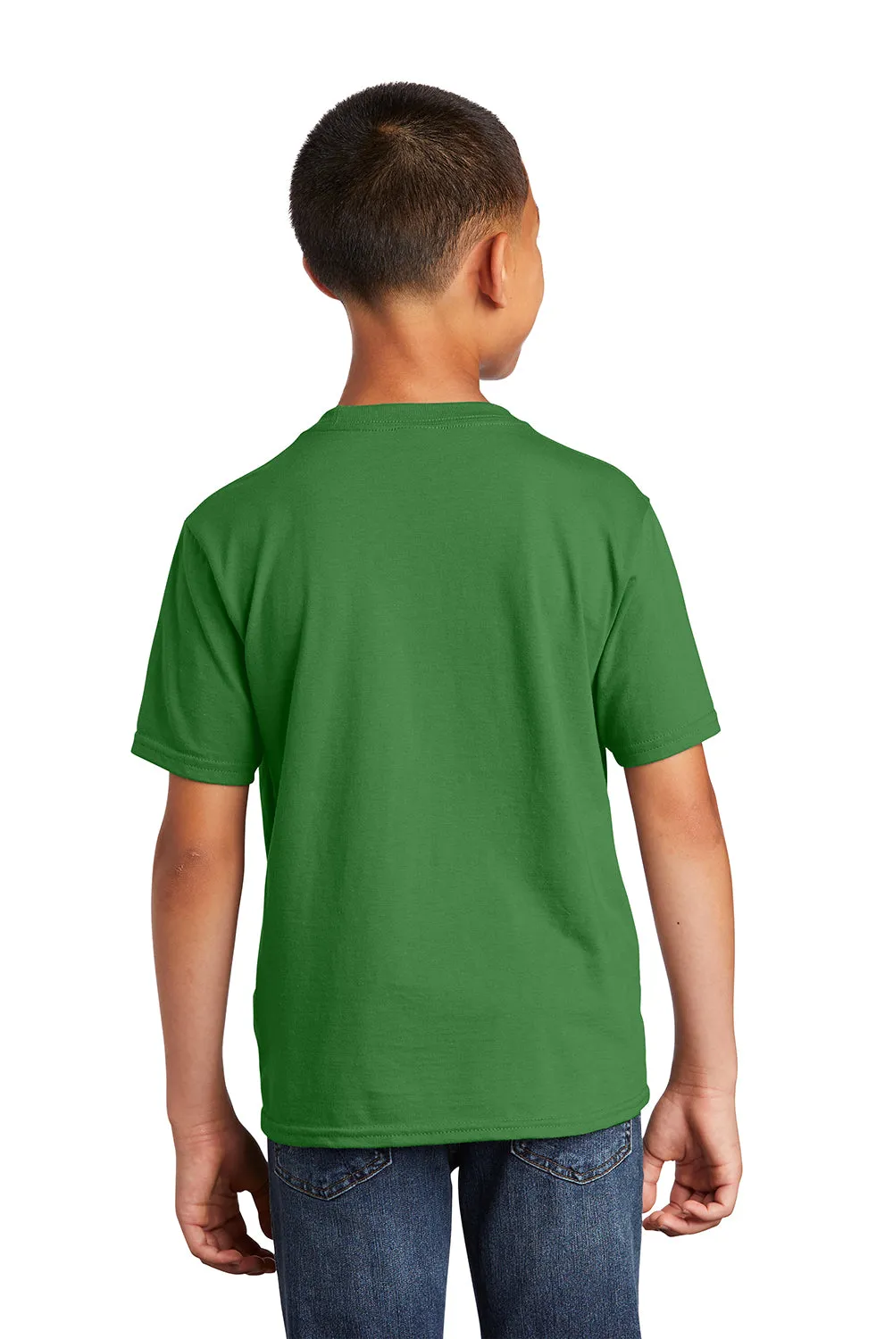 Port & Company Youth Fan Favorite Short Sleeve Crewneck T-Shirt - Kiwi Green  Buy the latest Clothing Port-Company