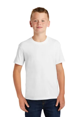 Port & Company Youth Fan Favorite Short Sleeve Crewneck T-Shirt - White  Buy the latest Clothing Port-Company