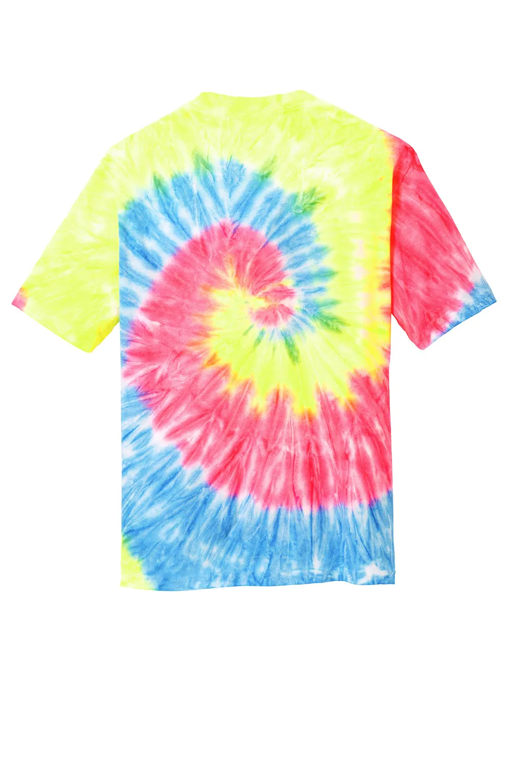 Port & Company Youth Tie-Dye Short Sleeve Crewneck T-Shirt - Neon Rainbow  Buy the latest Clothing Port-Company