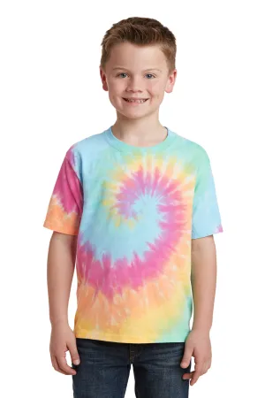 Port & Company Youth Tie-Dye Short Sleeve Crewneck T-Shirt - Pastel Rainbow  Buy the latest Clothing Port-Company