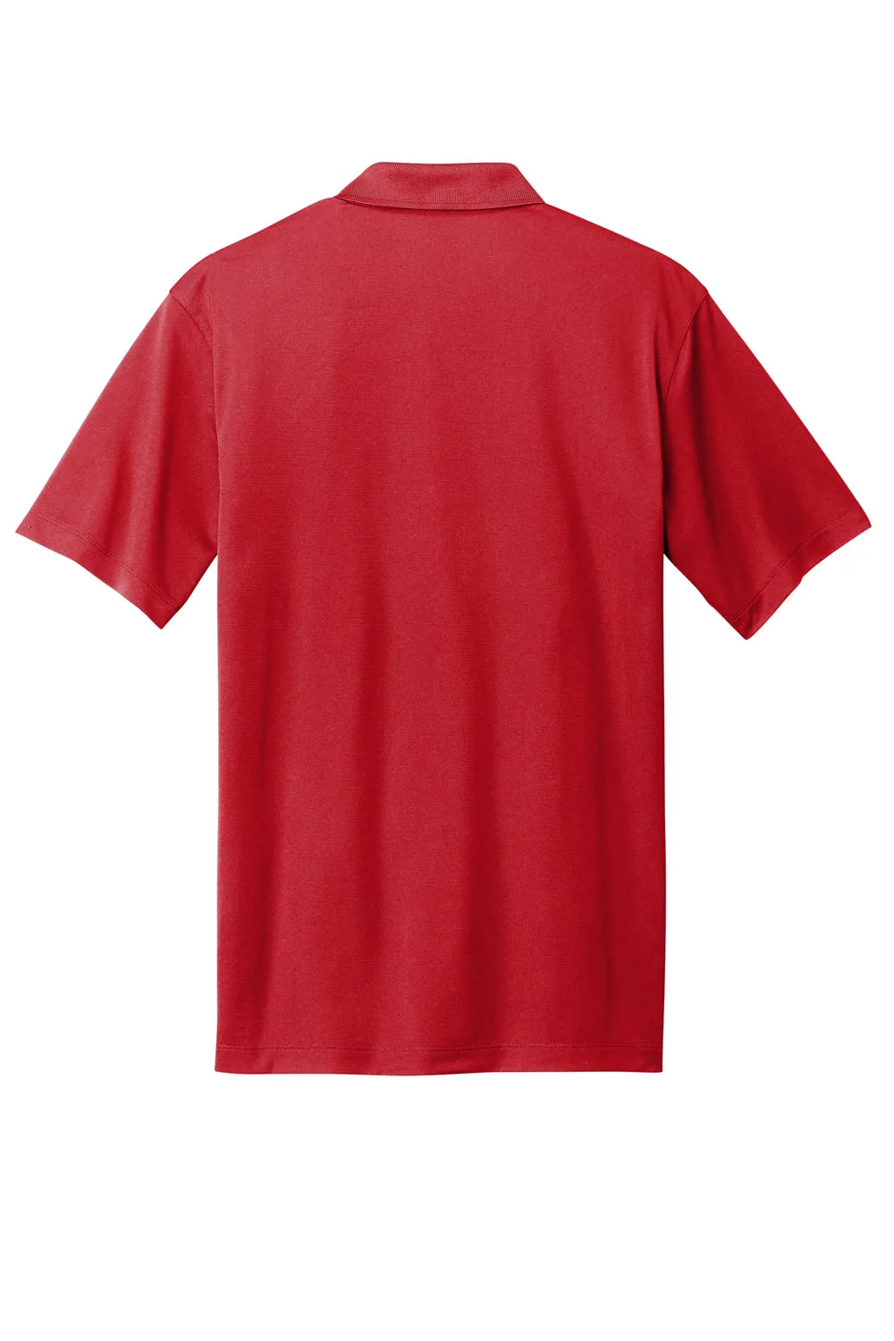 Port Authority Mens C-Free Performance Moisture Wicking Short Sleeve Polo Shirt - Rich Red  Premium quality Clothing Port-Authority
