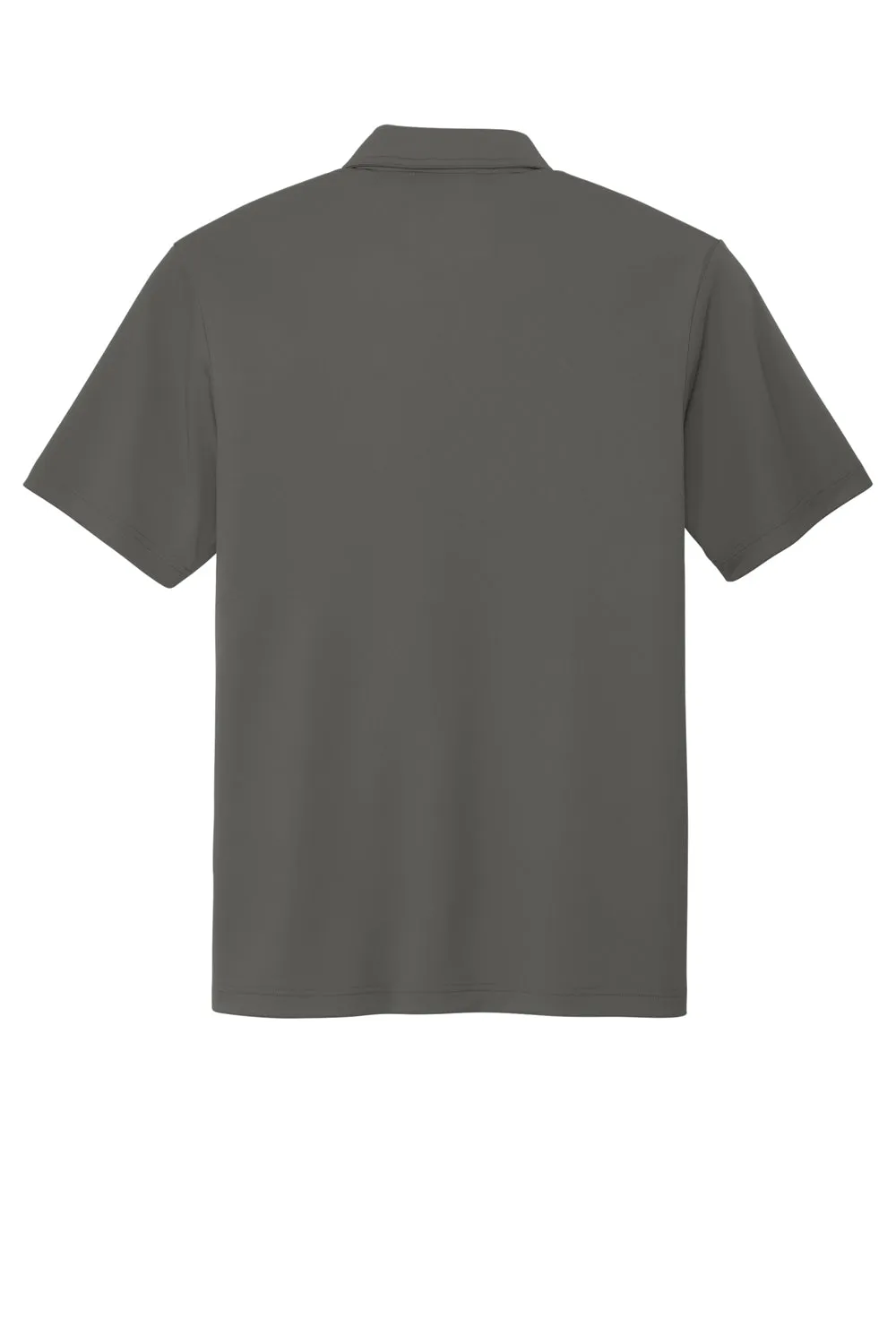Port Authority Mens C-Free Performance Moisture Wicking Short Sleeve Polo Shirt - Steel Grey  Premium quality Clothing Port-Authority