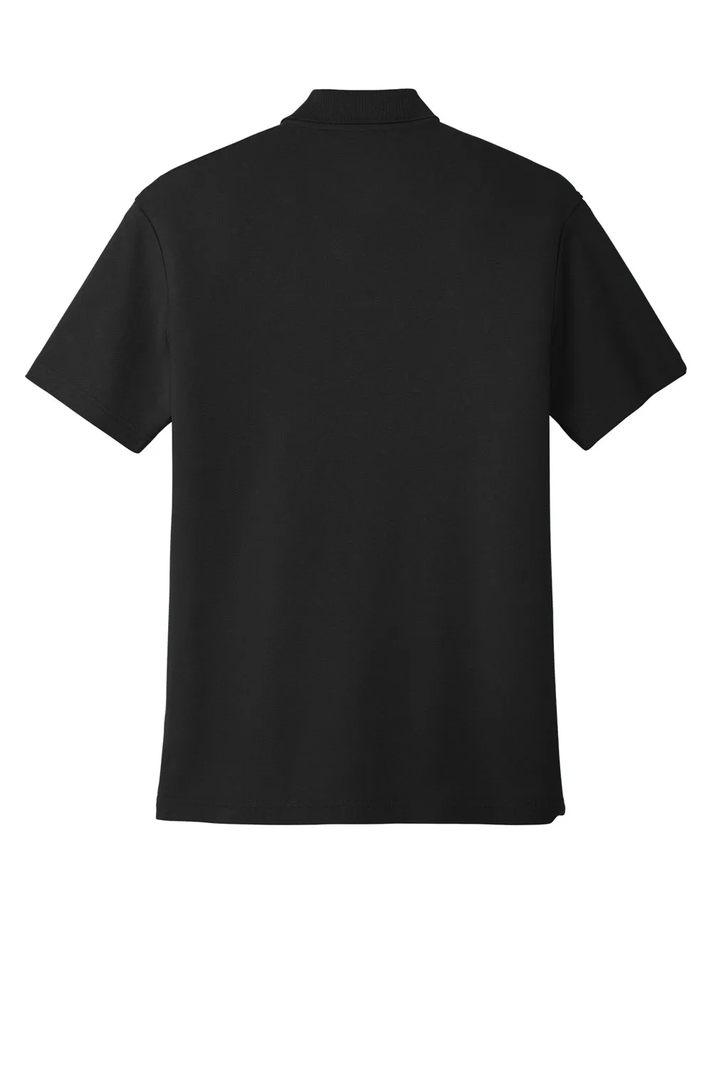 Port Authority Mens C-FREE Pique Short Sleeve Polo Shirt - Black  Premium quality Clothing Port-Authority