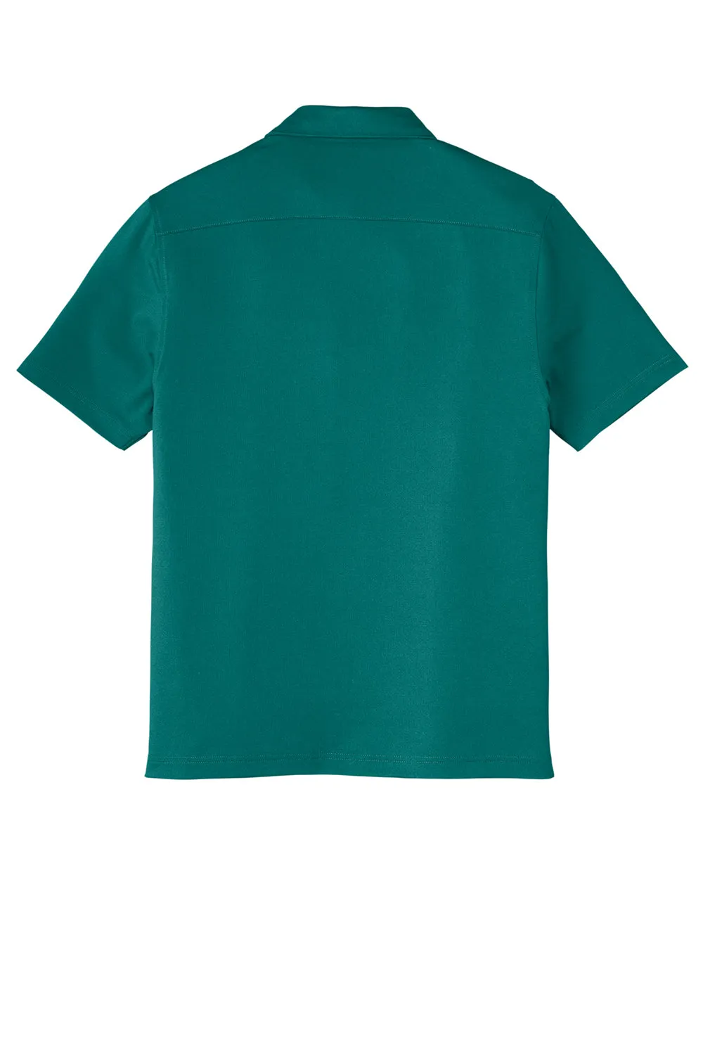 Port Authority Mens City Moisture Wicking Short Sleeve Polo Shirt - Dark Teal Green  Premium quality Clothing Port-Authority
