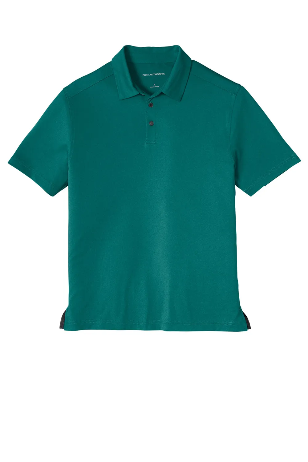 Port Authority Mens City Moisture Wicking Short Sleeve Polo Shirt - Dark Teal Green  Premium quality Clothing Port-Authority