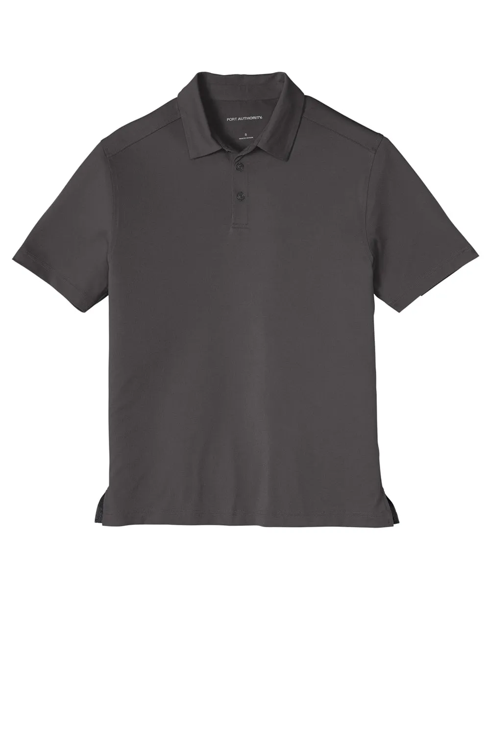 Port Authority Mens City Moisture Wicking Short Sleeve Polo Shirt - Graphite Grey  Premium quality Clothing Port-Authority