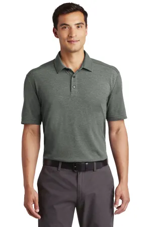 Port Authority Mens Coastal Moisture Wicking Short Sleeve Polo Shirt - Deep Black/White - Closeout  Premium quality Clothing Port-Authority