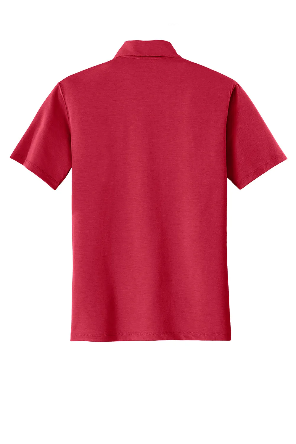 Port Authority Mens Cotton Touch Performance Moisture Wicking Short Sleeve Polo Shirt - Chili Red  Premium quality Clothing Port-Authority