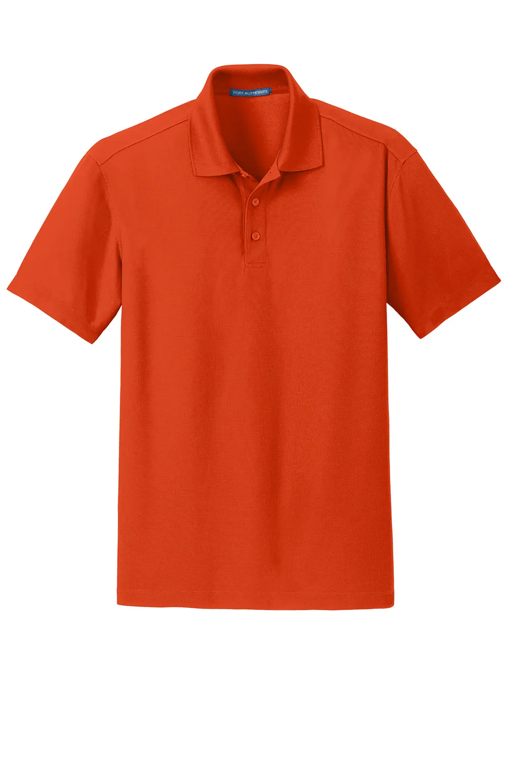 Port Authority Mens Dry Zone Moisture Wicking Short Sleeve Polo Shirt - Autumn Orange  Premium quality Clothing Port-Authority