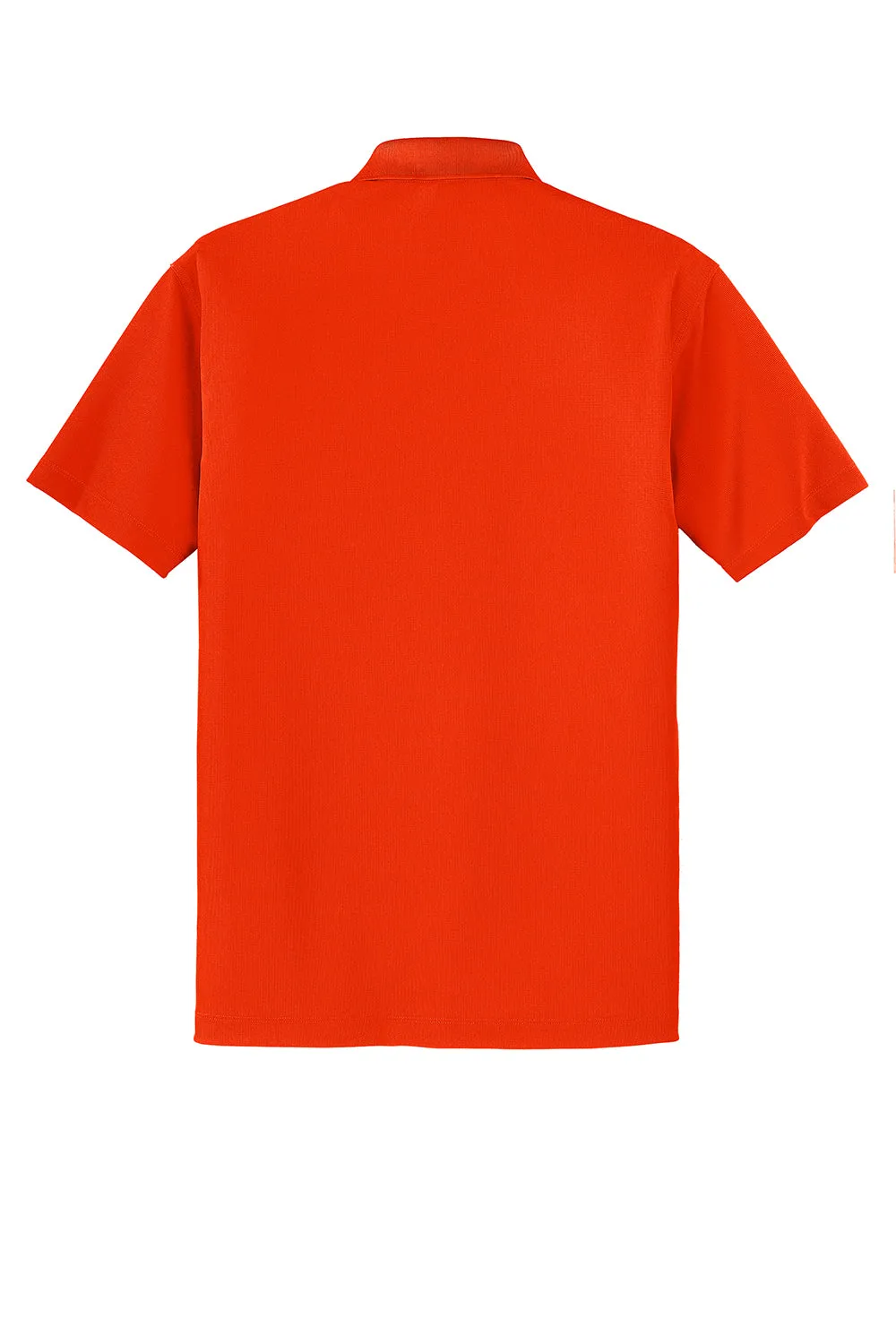 Port Authority Mens Dry Zone Moisture Wicking Short Sleeve Polo Shirt - Autumn Orange  Premium quality Clothing Port-Authority