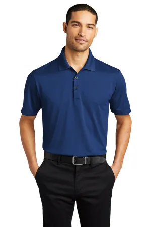 Port Authority Mens Eclipse Moisture Wicking Short Sleeve Polo Shirt - Estate Blue  Premium quality Clothing Port-Authority