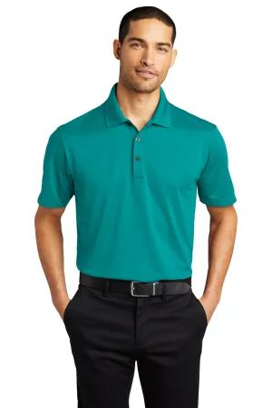 Port Authority Mens Eclipse Moisture Wicking Short Sleeve Polo Shirt - Tropic Blue  Premium quality Clothing Port-Authority
