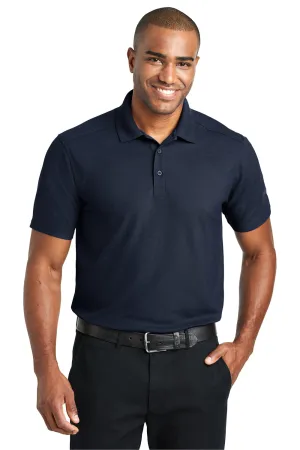 Port Authority Mens EZPerformance Moisture Wicking Short Sleeve Polo Shirt - Navy Blue  Premium quality Clothing Port-Authority
