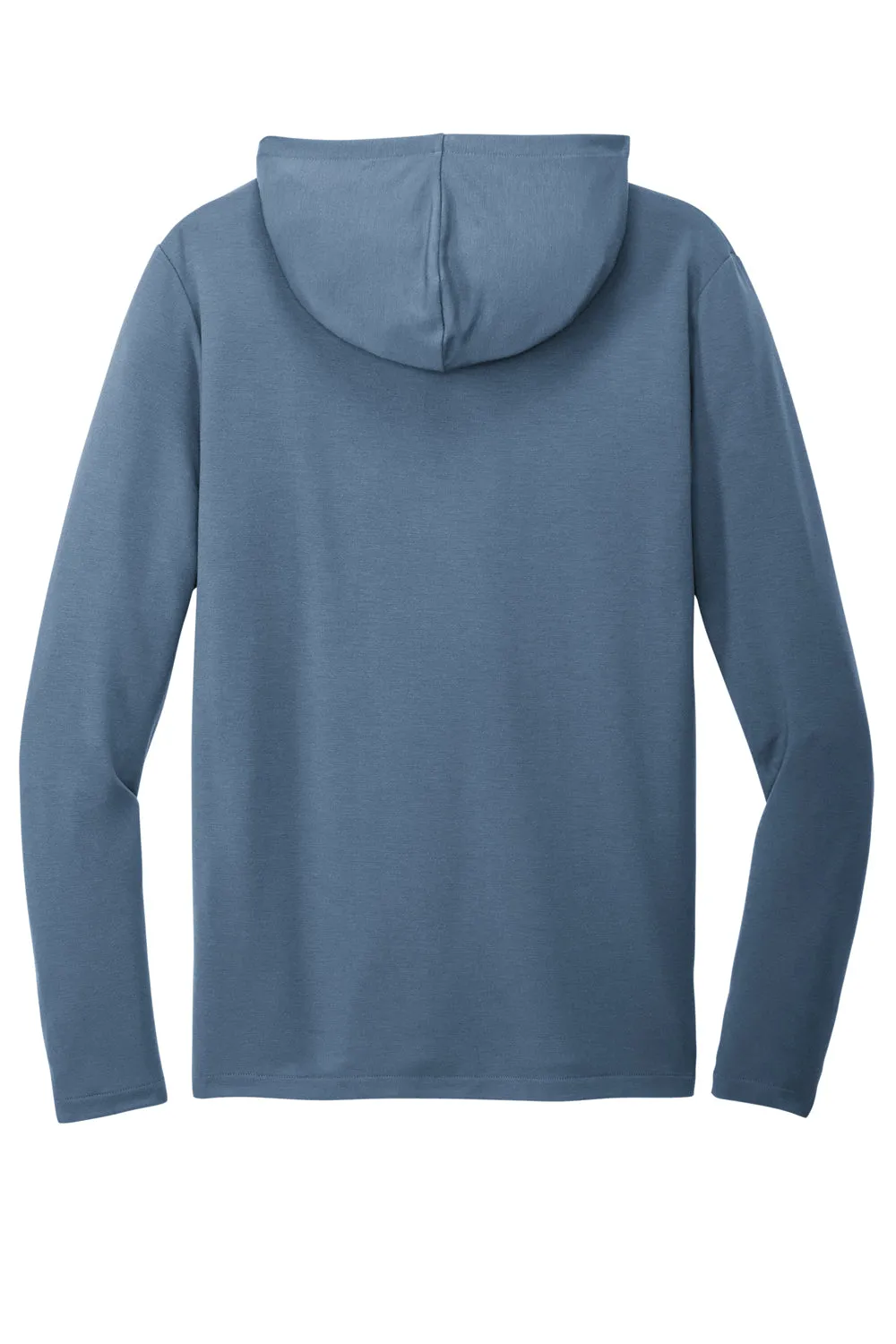 Port Authority Mens Microterry Snag Resistant Hooded Sweatshirt Hoodie - Dusk Blue  Premium quality Clothing Port-Authority