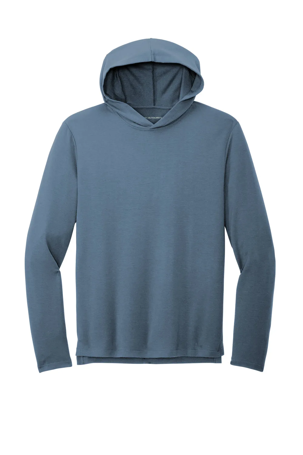 Port Authority Mens Microterry Snag Resistant Hooded Sweatshirt Hoodie - Dusk Blue  Premium quality Clothing Port-Authority