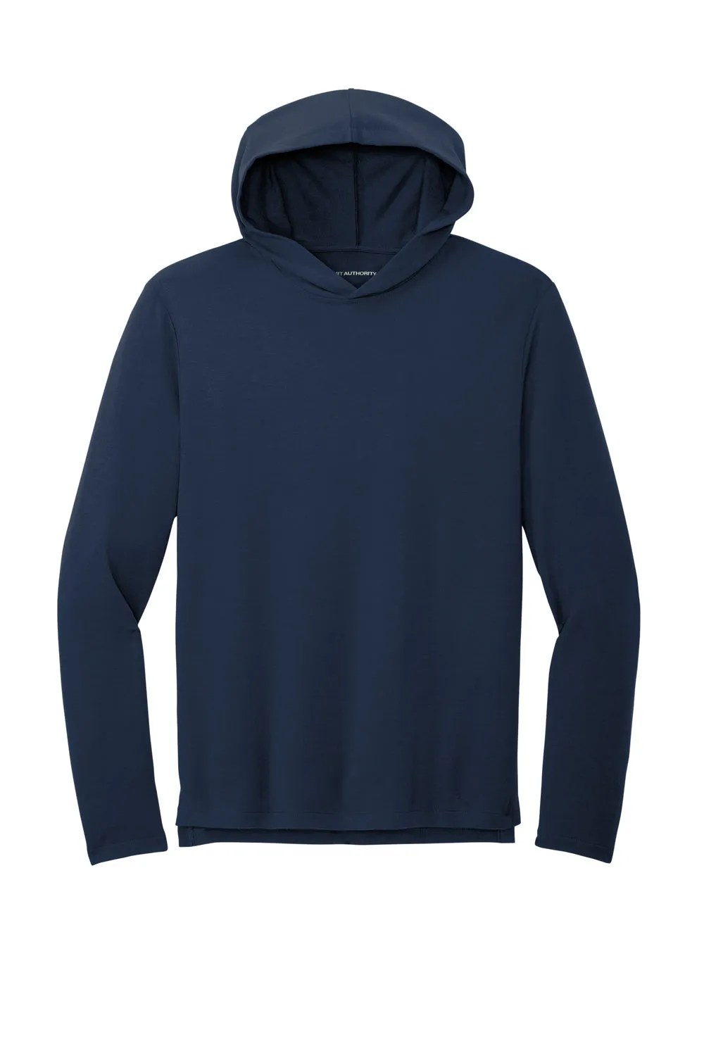 Port Authority Mens Microterry Snag Resistant Hooded Sweatshirt Hoodie - River Navy Blue  Premium quality Clothing Port-Authority