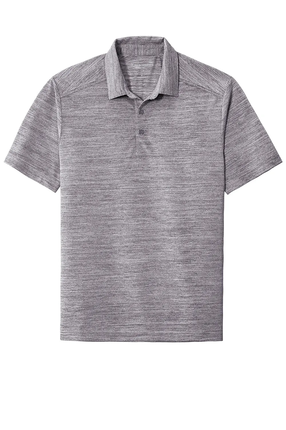Port Authority Mens Moisture Wicking Short Sleeve Polo Shirt - Graphite Grey/White  Premium quality Clothing Port-Authority