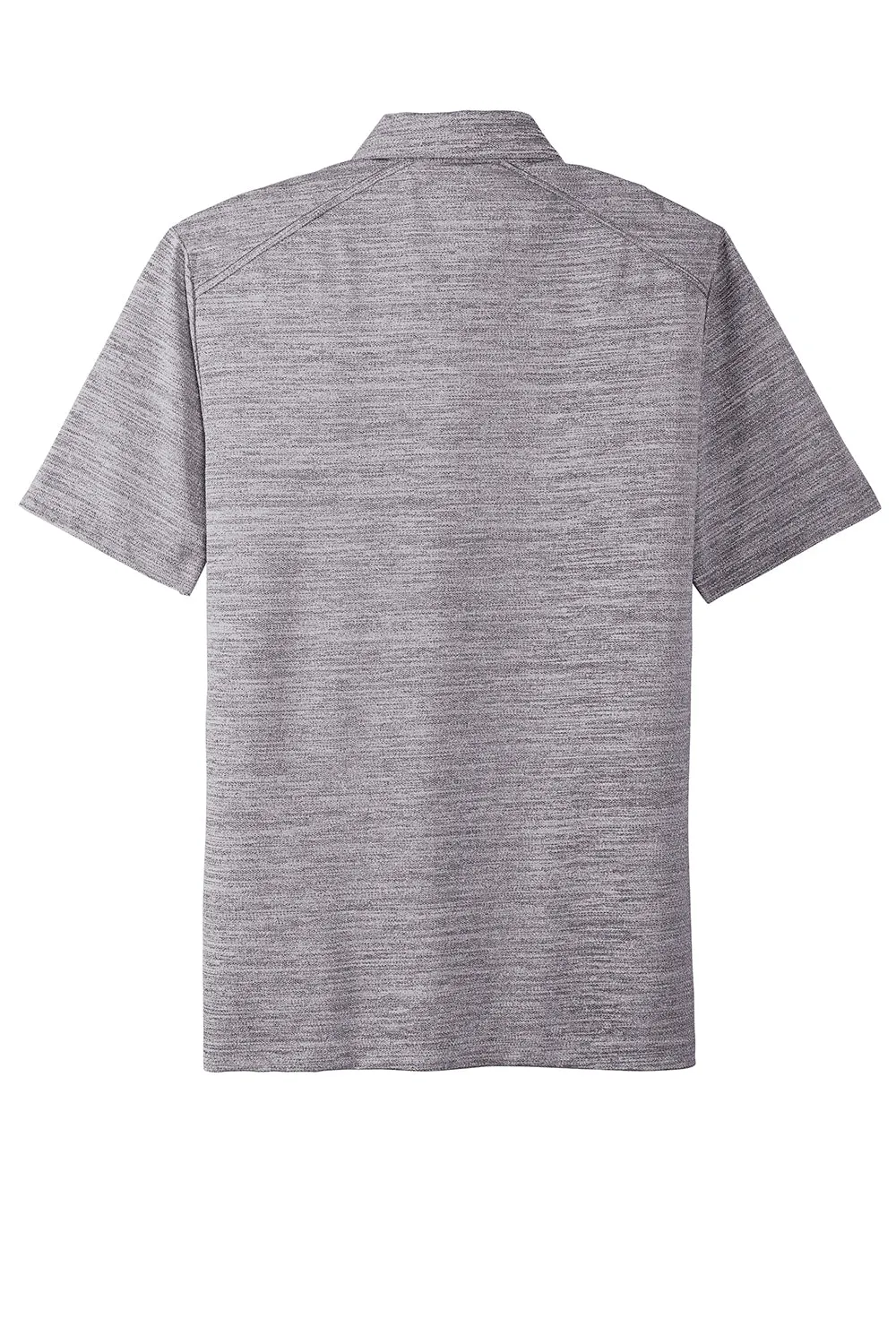 Port Authority Mens Moisture Wicking Short Sleeve Polo Shirt - Graphite Grey/White  Premium quality Clothing Port-Authority