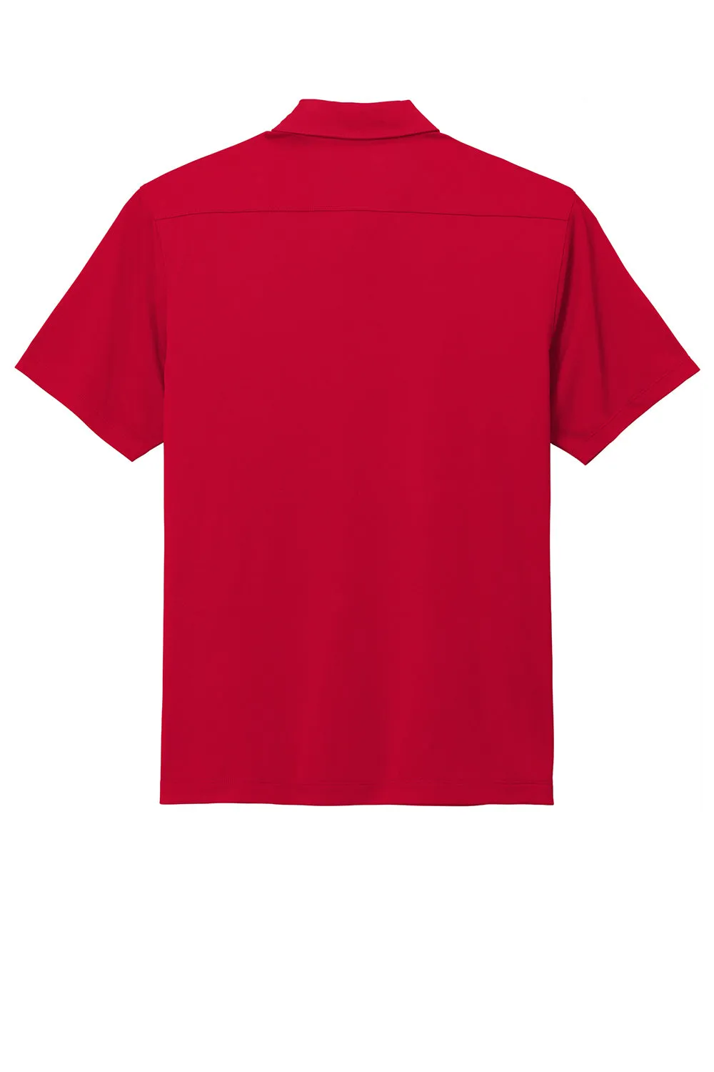 Port Authority Mens Moisture Wicking Short Sleeve Polo Shirt - Rich Red  Premium quality Clothing Port-Authority
