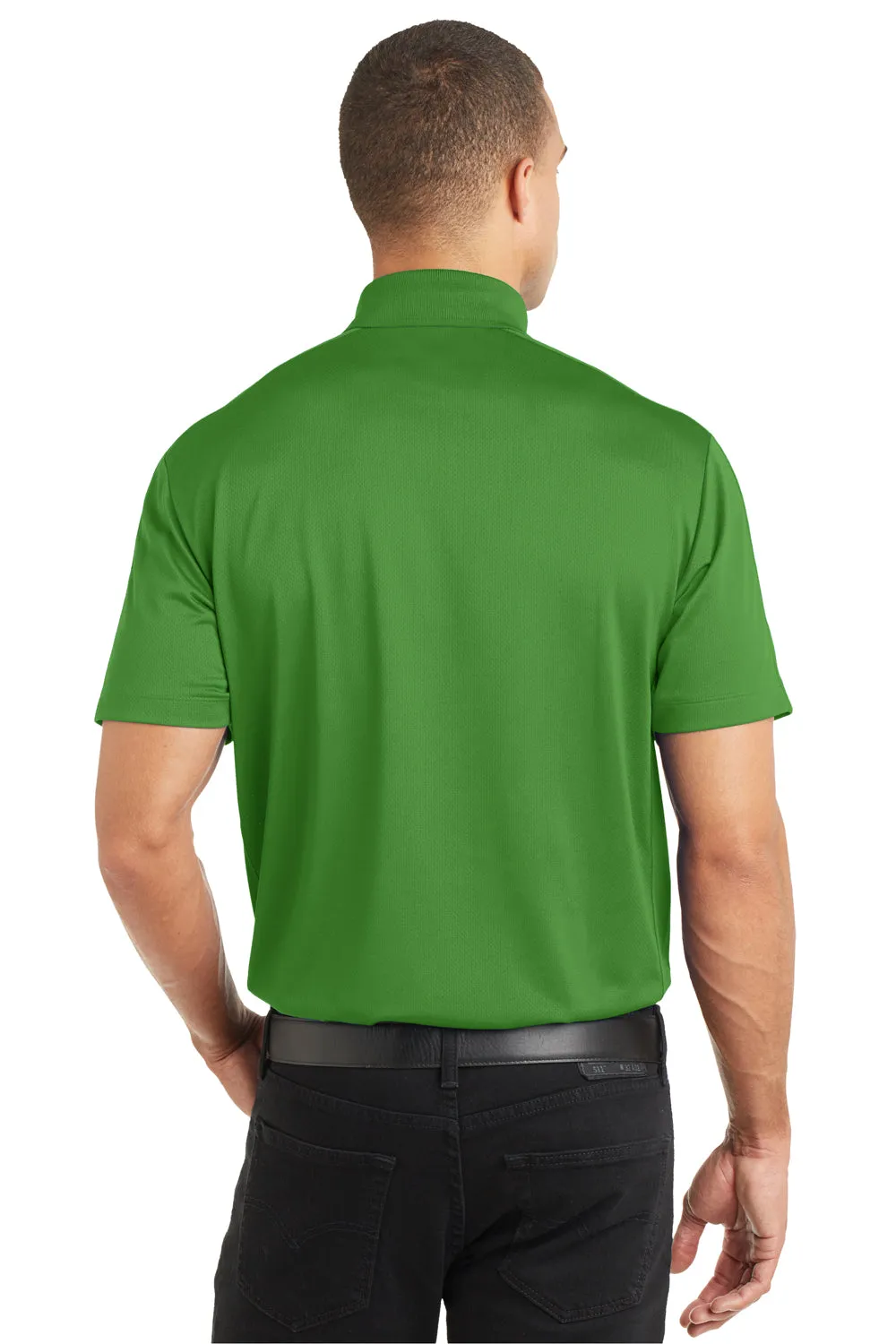 Port Authority Mens Moisture Wicking Short Sleeve Polo Shirt - Vine Green - Closeout  Premium quality Clothing Port-Authority