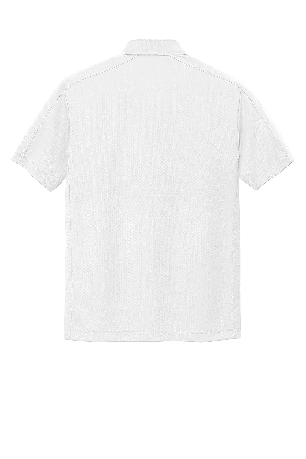 Port Authority Mens Moisture Wicking Short Sleeve Polo Shirt - White  Premium quality Clothing Port-Authority