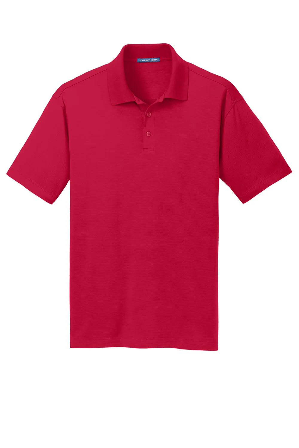 Port Authority Mens Rapid Dry Moisture Wicking Short Sleeve Polo Shirt - Engine Red  Premium quality Clothing Port-Authority