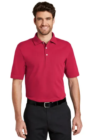 Port Authority Mens Rapid Dry Moisture Wicking Short Sleeve Polo Shirt - Red - Closeout  Premium quality Clothing Port-Authority
